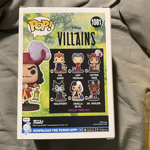 Captain Hook Funko Pop - Picture 4 of 4